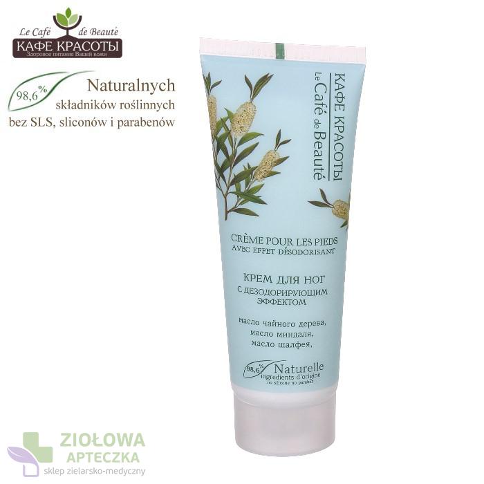 Krem do stóp z olejkiem z drzewa herbacianego 75ml KAFE KRASOTY