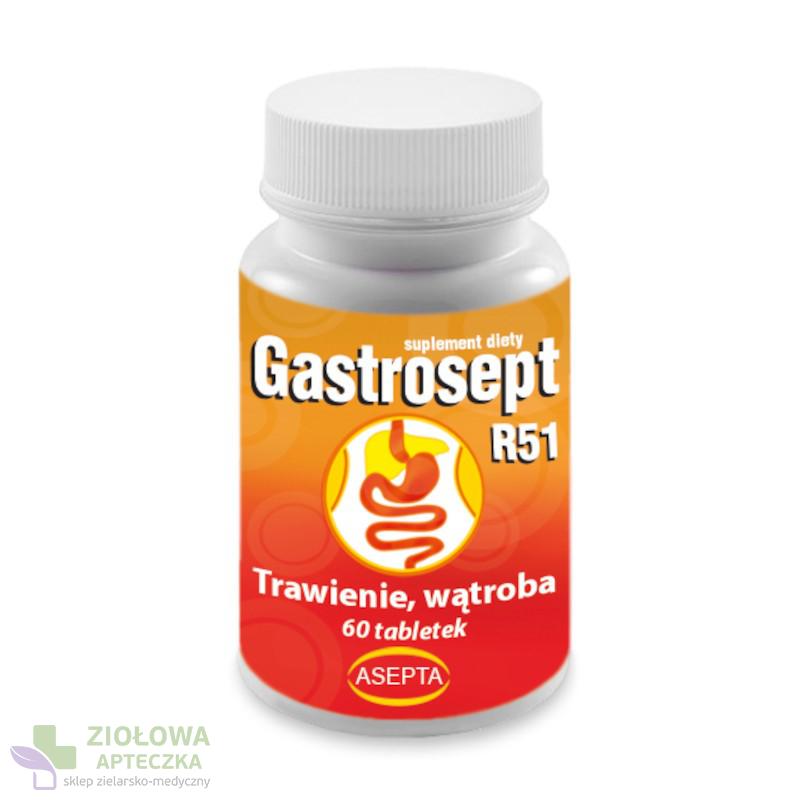 Gastrosept R51 60 tabletek  ASEPTA