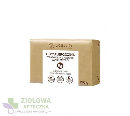 Mydło szare w kostce 190g BARWA